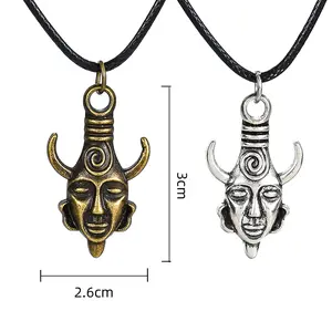 Hot Movie Supernatural Dean Leather Rope Coppery Pendant Necklace for Women Men Winchester Jensen Jewelry Ackles Amulet Vintage