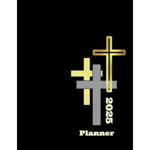 Christian Daily Planner 2025: Stylish and Practical, Gratitude and Prayers, Faith Vision Board, Perfect for the Modern Man or Women Paperback – September 2, 2024