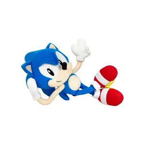 SONIC CLASSIC - SONIC LAYING PLUSH 10"H
