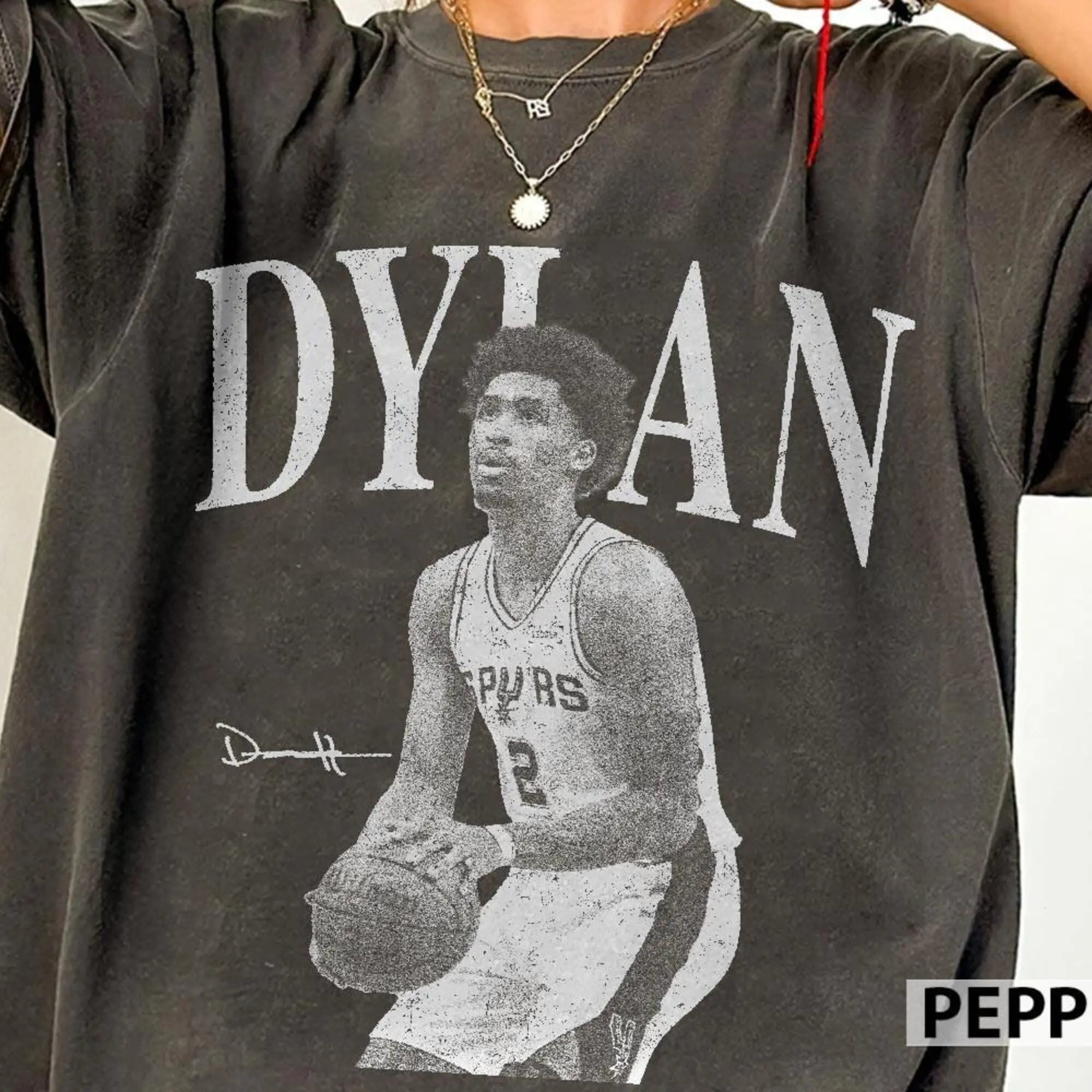 Dylan Harper Basketball Vintage Comfort Colors Shirt
