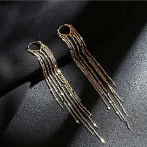 Long Tassel Design Dangle Earrings,Statement Earrings, Perfect for Parties, Graduation, Mother's Day, Teacher Appreciation Gift