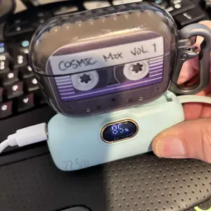 5000mAh Mini Portable Charger with 22.5W Output, Features Two USB Ports (Type-C & USB-A) and Digital Power Display for Accurate Monitoring, Compact and Lightweight Design Ensures Easy Portability