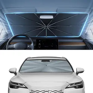 CarVibe Gear Foldable Windshield Sunshade with Multi-Layer UV Protection Coating for Keeping Cool and Interior Protection in Lexus RX 2023-Present