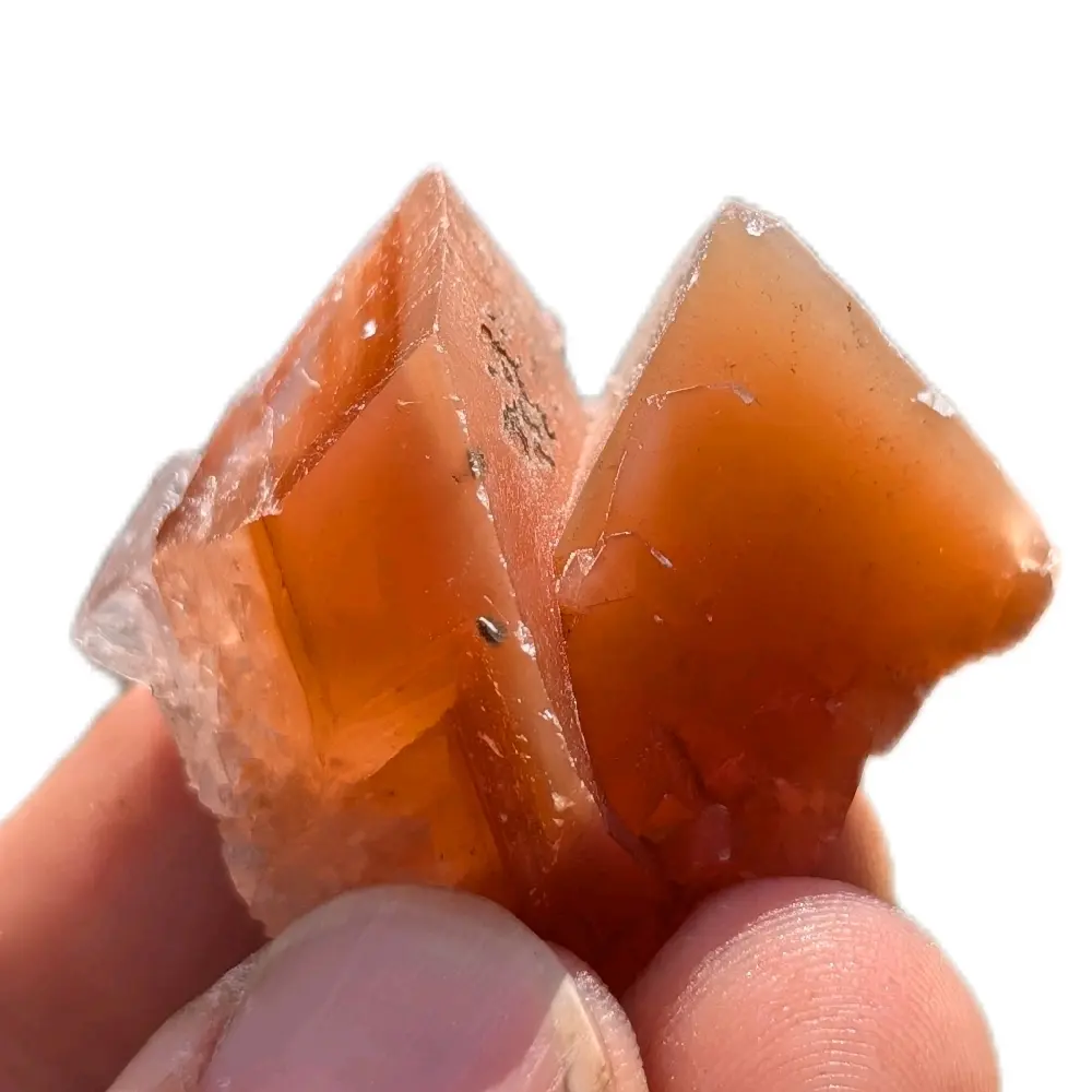monarch butterfly calcite gemmy