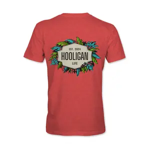 Hooligan Life Graphic T-Shirt 100% Cotton Men