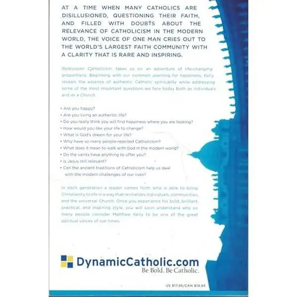USED Book - Rediscover Catholicism by Matthew Kelly (Paperback)