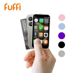 FUFFI Mini Smartphone 3-Inch Screen 2gb RAM 16GB Storage Quad-Core Processor 3G network Dual Sim Card WiFi Bluetooth-compatible Fm Flashlight Type-C