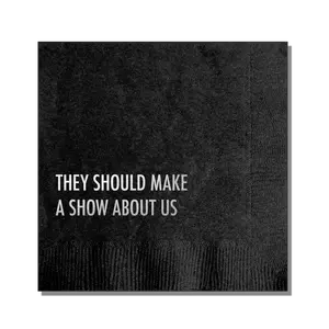 Show About Us Cocktail Napkin