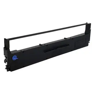Epson S015631 Black Ribbon Cartridge for LX-350 LX350 Dot Matrix Printer Direct Replacement New Condition Shipped with USPS Ground Advantage