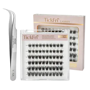【Buy One, Get One Free—See Terms and Conditions】No Glue Lashes Kit--DIY Lash Glue Kit--Lash Glue Required（No Glue No Tools）