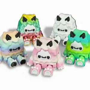 Yetis! Shelf Friend & Fidget Toy- 3D Printed