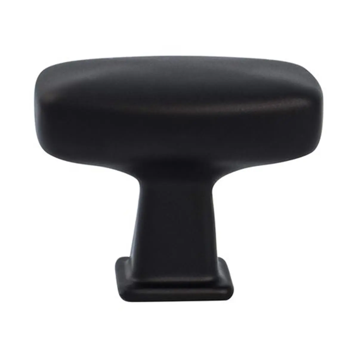 212 MAIN Subtle Surge Door Knob - 1.56 in. Matte Black Zinc Construction, Contemporary Keyless Door Hardware for Tools & Hardware Applications