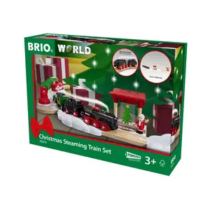 Ravensburger 63601400 Brio Christmas Steaming Train Set