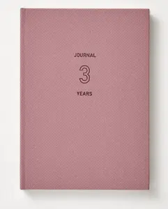 Daigo Date Free Easy 3 Year Journal B6 - Pink