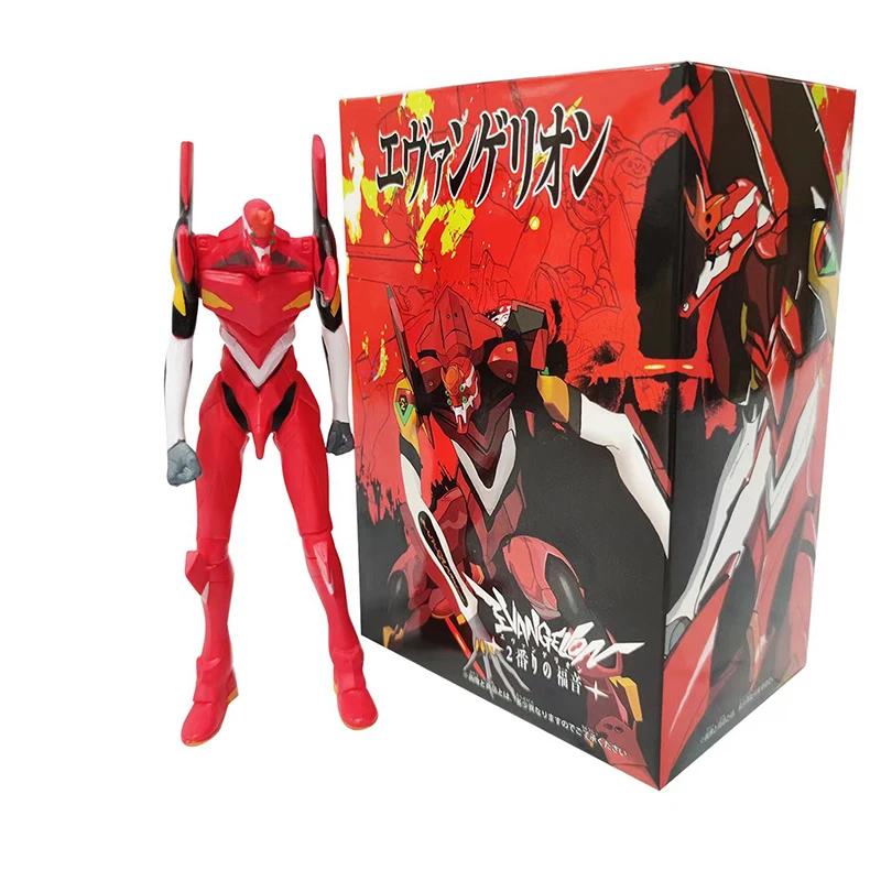 17cm Anime EVA Neon Genesis Evangelion Action Figures EVA-01 TEST TYPE Figure Collection Anime EVA-00 EVA-03 Model Toys Gifts