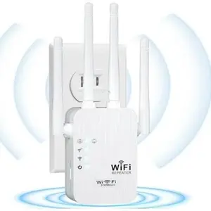 Dual Band WiFi Signal Booster Repeater with Enhanced Reception Antennas for Improved Wireless Connectivity