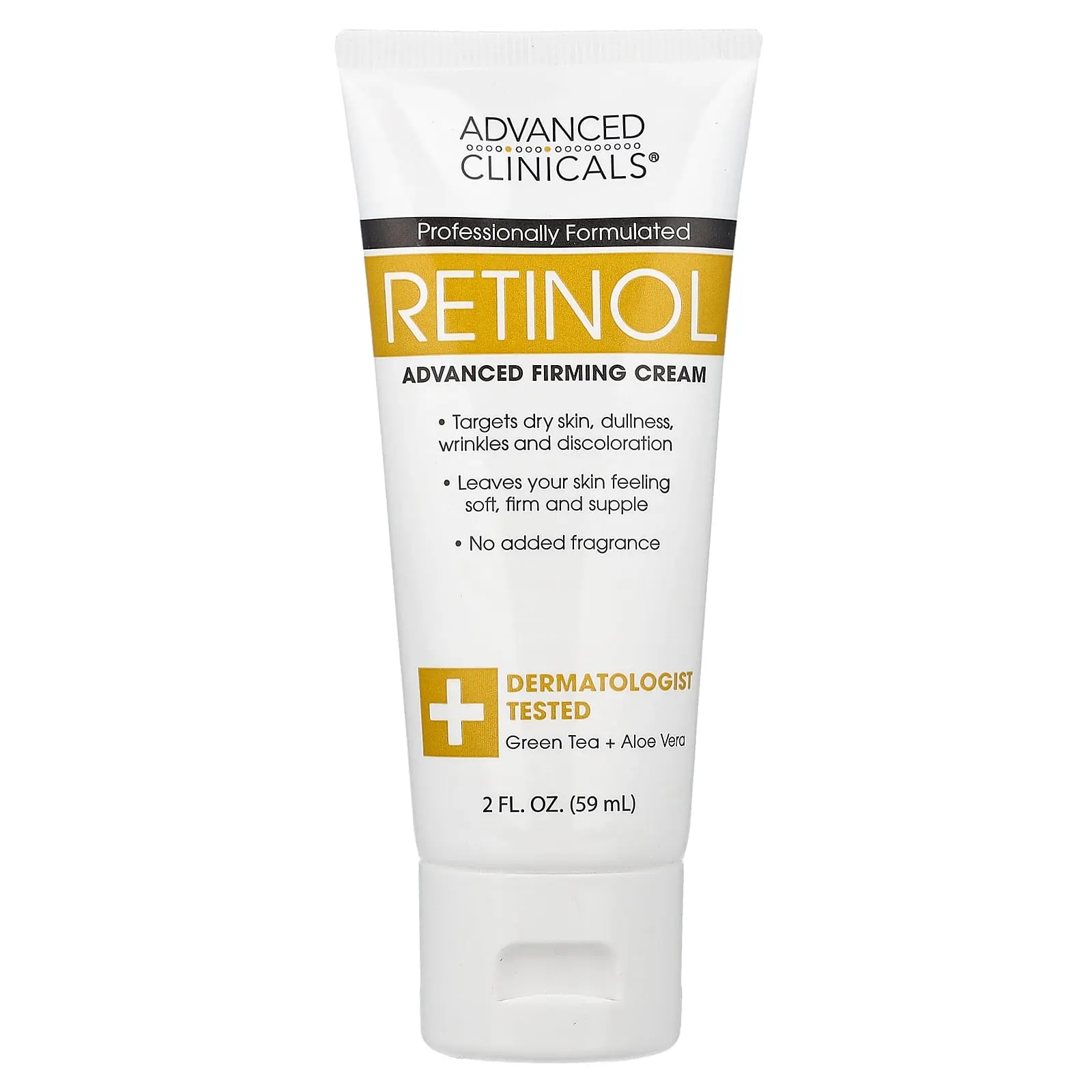 Advanced Clinicals Retinol, Advanced Firming Cream, 2 fl oz (59 ml)