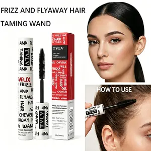 Frizz Control Hair Styling Stick | Long-Lasting 24H Hold Flyaway Taming Wand | Moisturizing Hair Finishing Gel Stick for Fly-Away & Unruly Hair | On-the-Go Compact Design