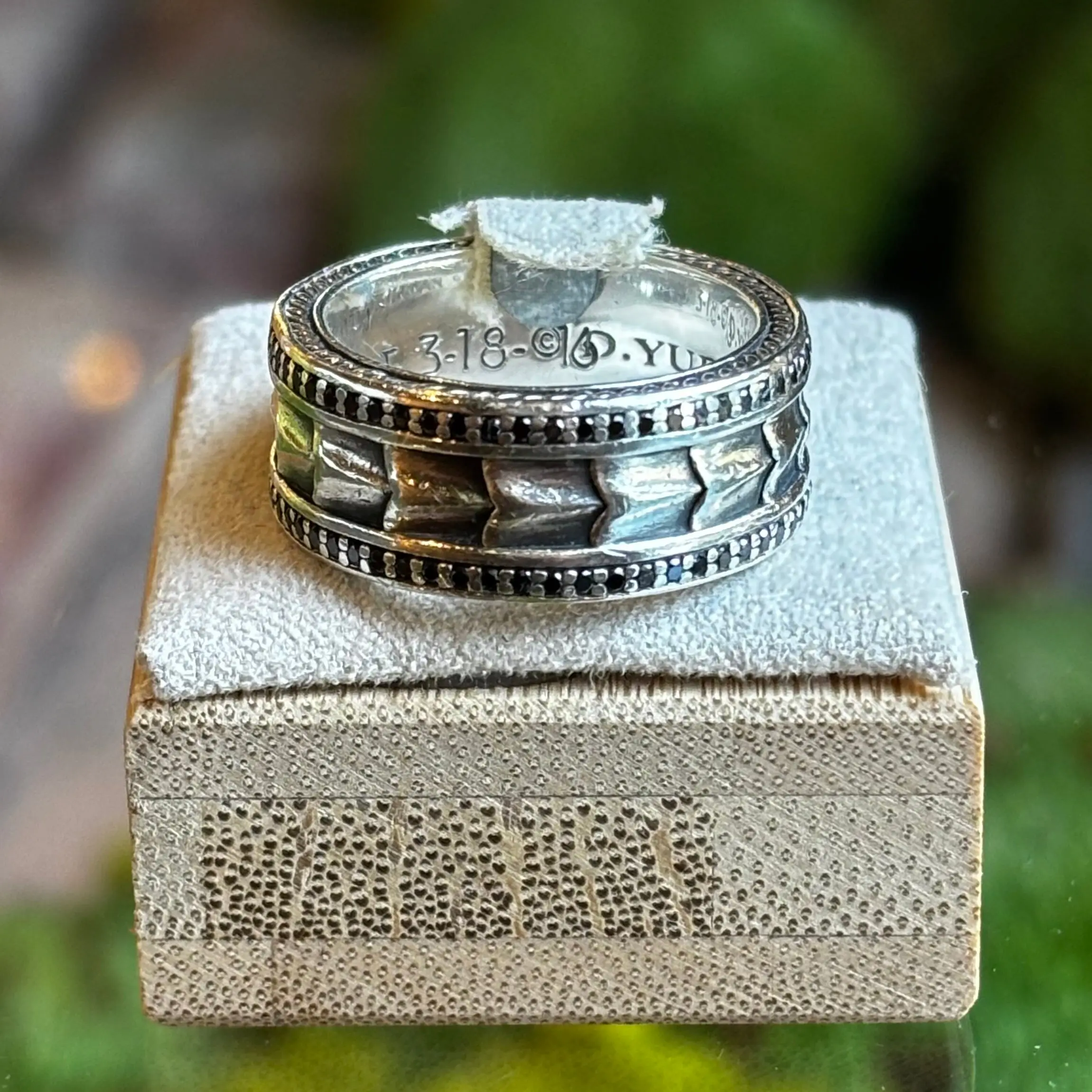 Pre-owned DAVID YURMAN Armony Band Ring