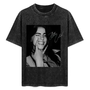 Men's BILLIE THE TOUR 2026 V5 100% Washed Cotton Graphic Tee - Vintage 90s Y2k Music Top, Billie Merch, Concert Outfit, Festival Wear, Fan Birthday Gift
