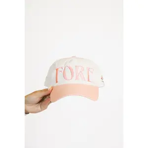 Fore Hat - White/Pink