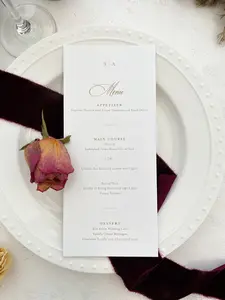 Wedding Menu | Style 97