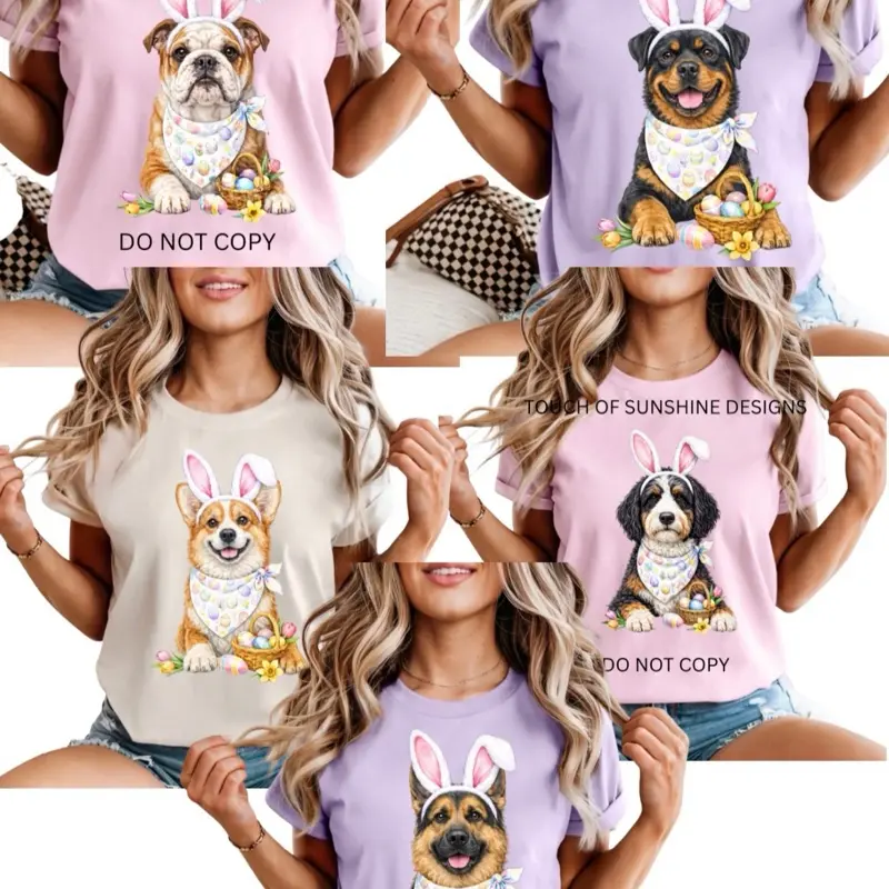 ORIGINAL DESIGNER Easter Dogs