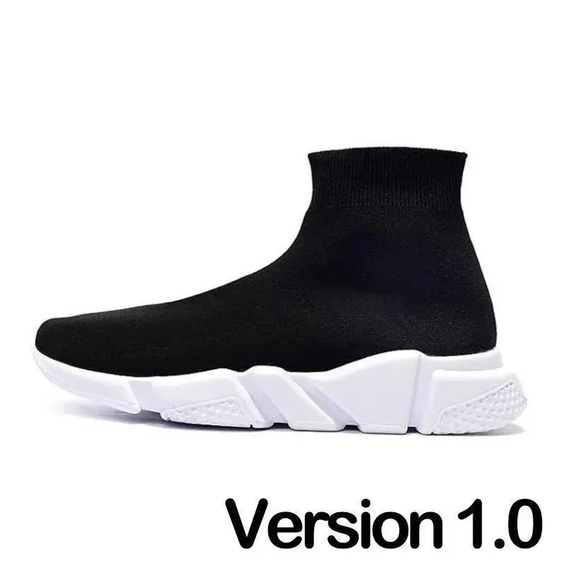 luxury 1.0 & 2.0 speed sock boots Men's and Women's classic soft knitting Mesh Flat Shoes Casual painted writing slip-on and lace-up ankle boots v1.0-2.0 luxury 1.0 & 2.0 speed sock boots Men's and Women's classic soft knitting Mesh Flat Shoes Casual painted writing slip-on and lace-up ankle boots v1.0-2.0