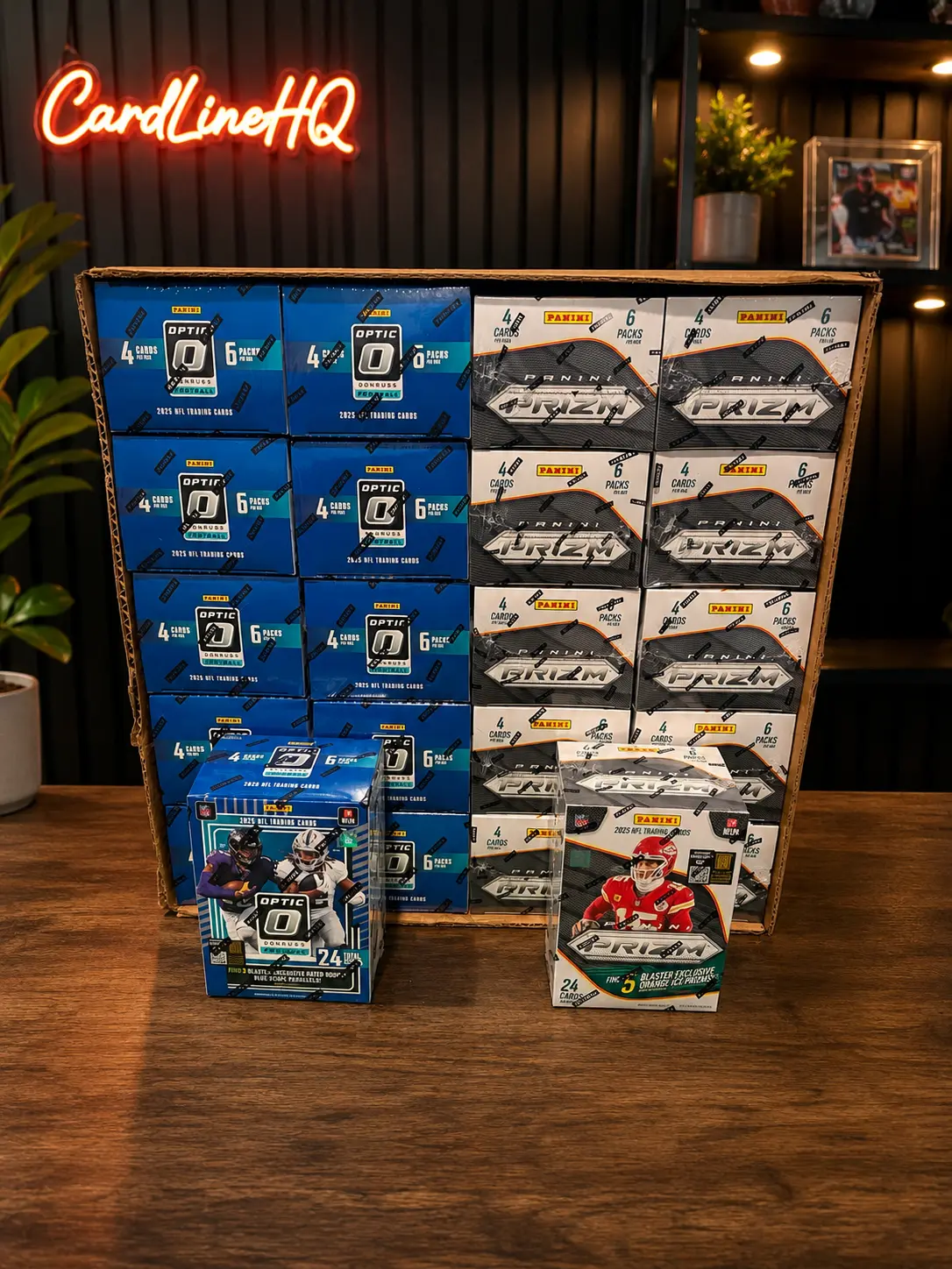 11 - 2025 Prizm Hobby Blaster (half case +1) & 11 - 2025 Optic Hobby Blaster (half case +1)