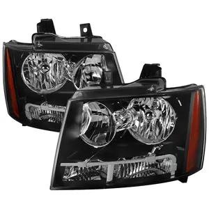 2007-2014 Chevrolet Avalanche/Tahoe/Suburban Factory Style Headlights (Matte Black Housing/Clear Lens) 2007-2014 Chevrolet Avalanche/Tahoe/Suburban Factory Style Headlights (Matte Black Housing/Clear Lens)