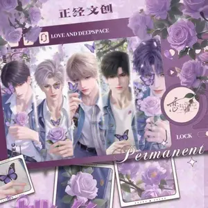 Love and Deep Space – Polaroid Tear off Card - Peach color restricted area