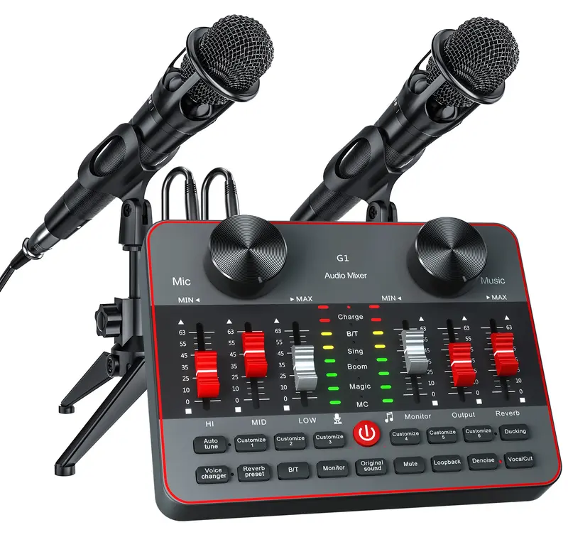 Live Stream Exclusive】Tenlamp G10-PK PRO Sound Card Kit, Custom