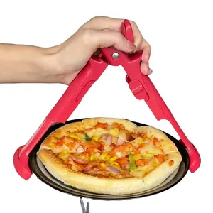 2-in-1 Anti-Scald Bowl Clip Hot Plate Gripper, Non-Slip Silicone Dish Lifter for Oven, Microwave, Air Fryer