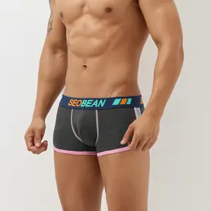 Men's underwear U convex design trendy men's fashion cotton large flat corner in stock