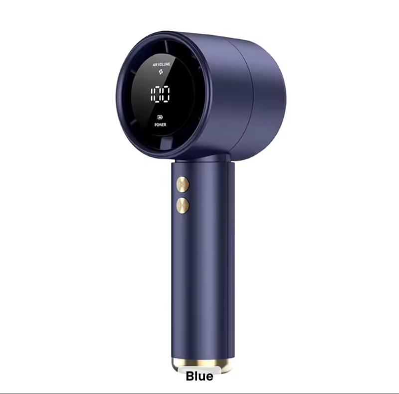 USB Mini Portable Fan 100-Speed Handheld Turbo Fan in Pink Color for Personal Cooling in Pink Blue White Black