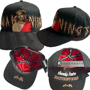 New DANDY x RUDE AWAKENING Unisex SNAPBACK HAT Baseball Cap for Men Women Unisex Fashion Trend Embroidery Character Design Sense Travel Hiking Outdoor Sports Fitness Running Climbing Birthday Gift Christmas Gift Thanksgiving Gift Santa Hat