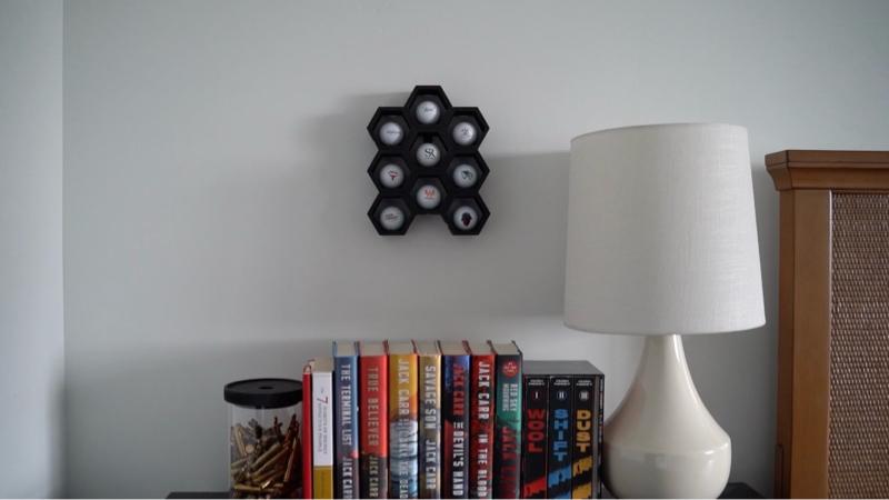 Modular Golf Ball Display Case (3-Pack)