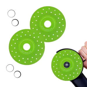 2Pcs 4-1/2'' Rock Slab Grinding Disc, 1.2'' Diamond Ultra Width Tile Blade 7/8'' Arbor, 45° Chamfer Rock Slab Flat Grinding Cutting Piece,Ultra-Thin Tile Saw Blade Rock Slab Cutting Wheel outdoorfun