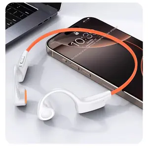 G01 Bone Conduction Bluetooth Headphones Open-Ear Wireless Sweatproof Long Battery Running Sports Headphones for Clear Calls & No Sore Ears