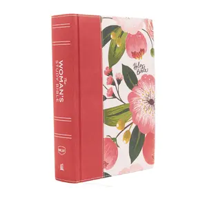 NKJV, The Woman's Study Bible, Cloth over Board, Pink Floral, Red Letter, Full-Color Edition, Thumb Indexed: Receiving God's Truth for Balance, Hope, and Transformation by Dorothy Kelley Patterson||Rhonda Kelley||Thomas Nelson [Hardback Book]