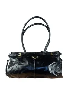 Pre-owned na Shoulder Bags Prada Calfskin Bonnie Shoulder Bag Black