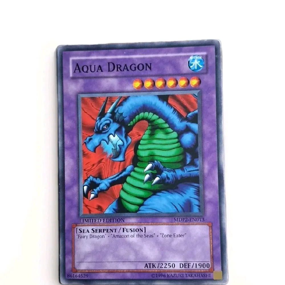 YuGiOh Aqua Dragon MDP2-EN013 Limited Edition McDonald's Series 2 1996 Sea Serpent Fusion Card - TikTok Shop YuGiOh Aqua Dragon MDP2-EN013 Limited Edition McDonald's Series 2 1996 Sea Serpent Fusion Card - TikTok Shop