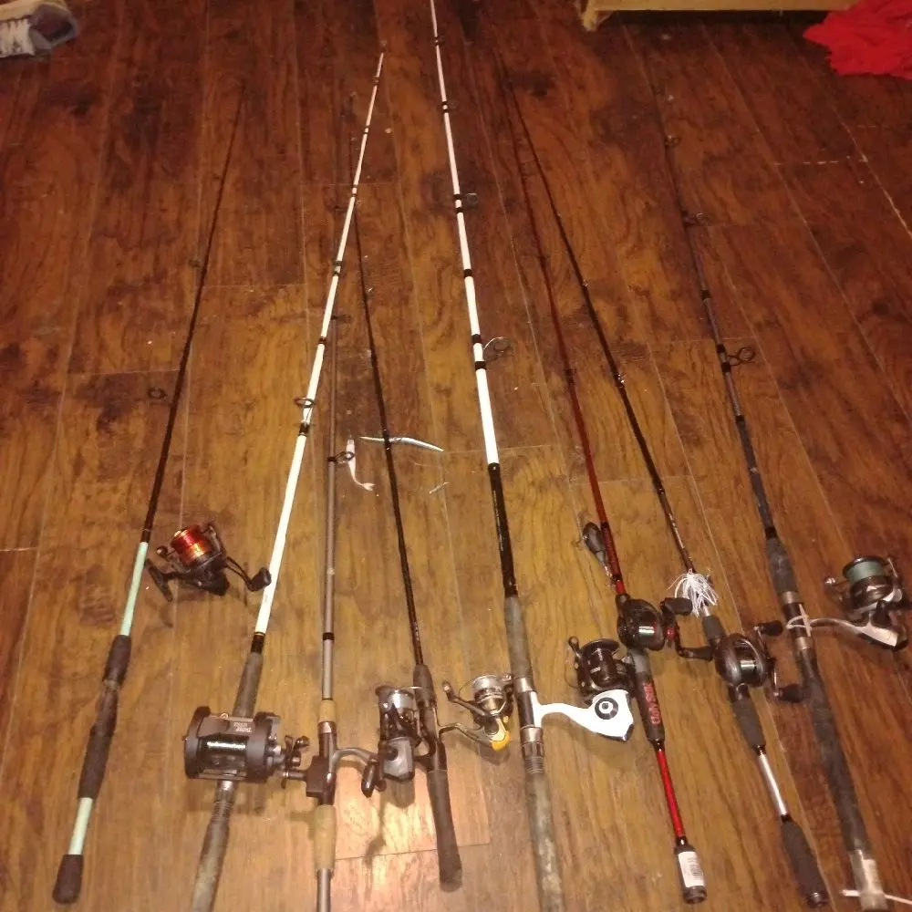 Premium Used Fishing Rod Collection
