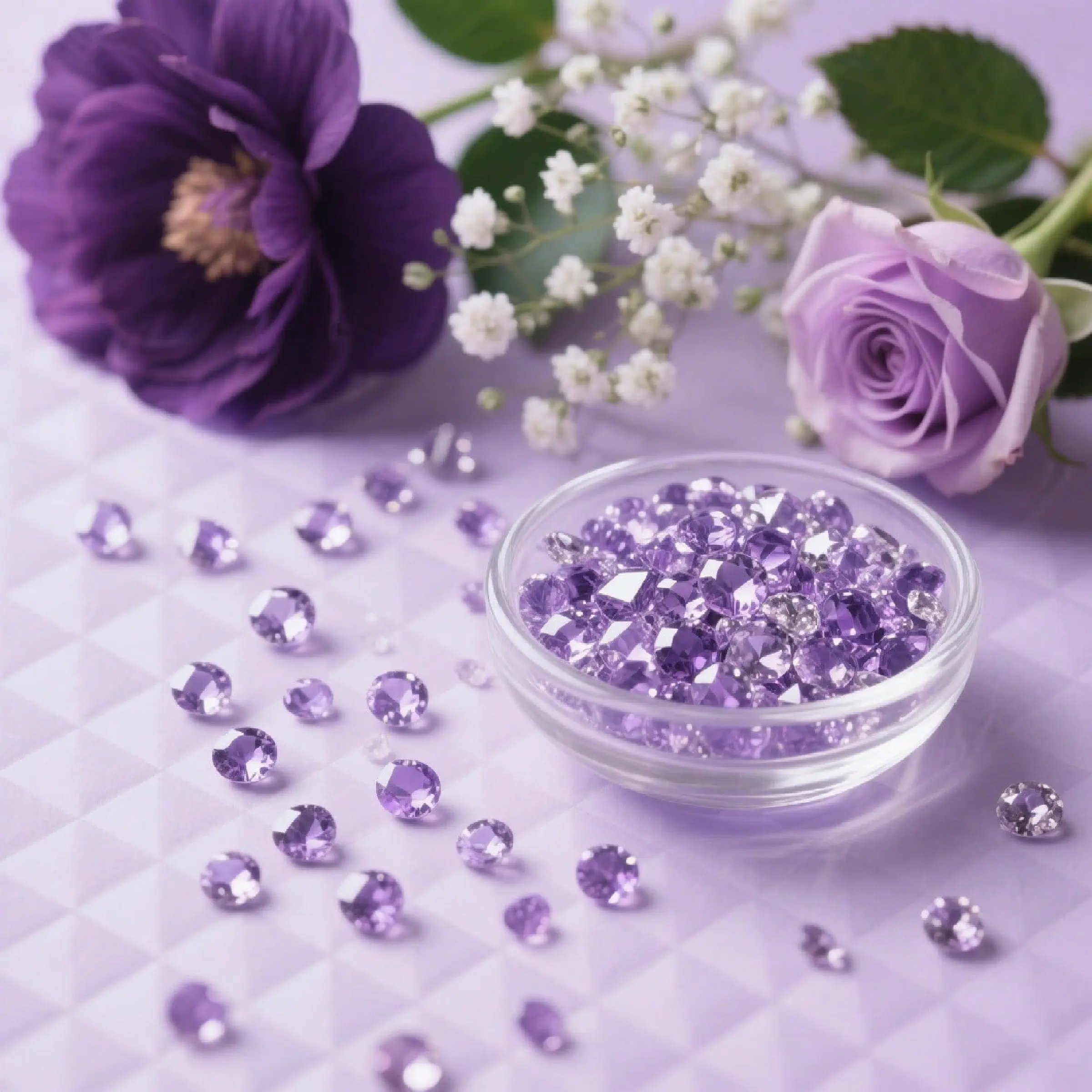 Diamond-Shaped Acrylic Sequins, 1000/2000pcs, Sparkling Table Decorations, Vase Fillers, DIY Craft Embellishments, Weddings, Birthdays, Christmas, Parties