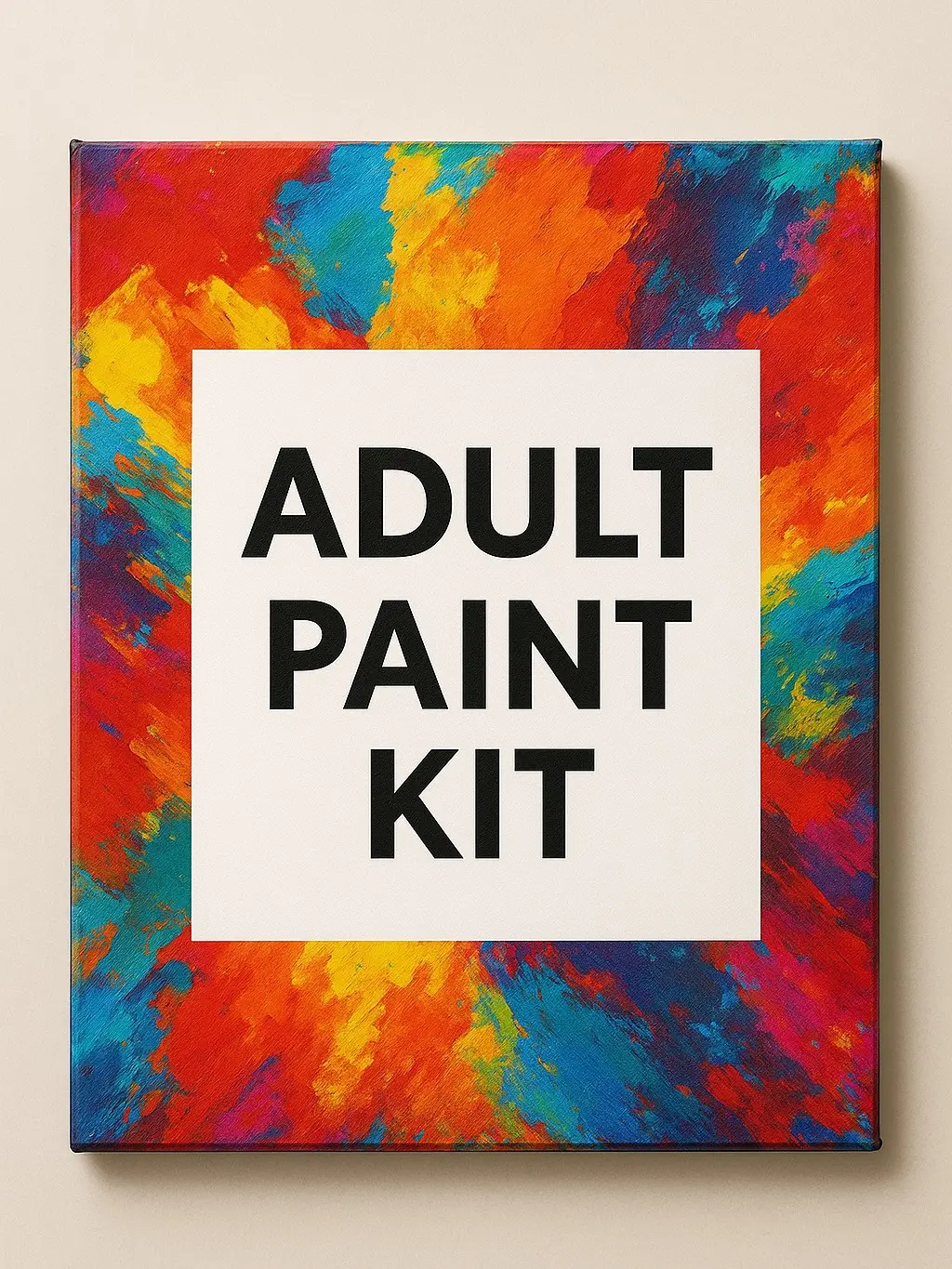 Adult Paint Kit - With Everything Needed to Create a Masterpiece