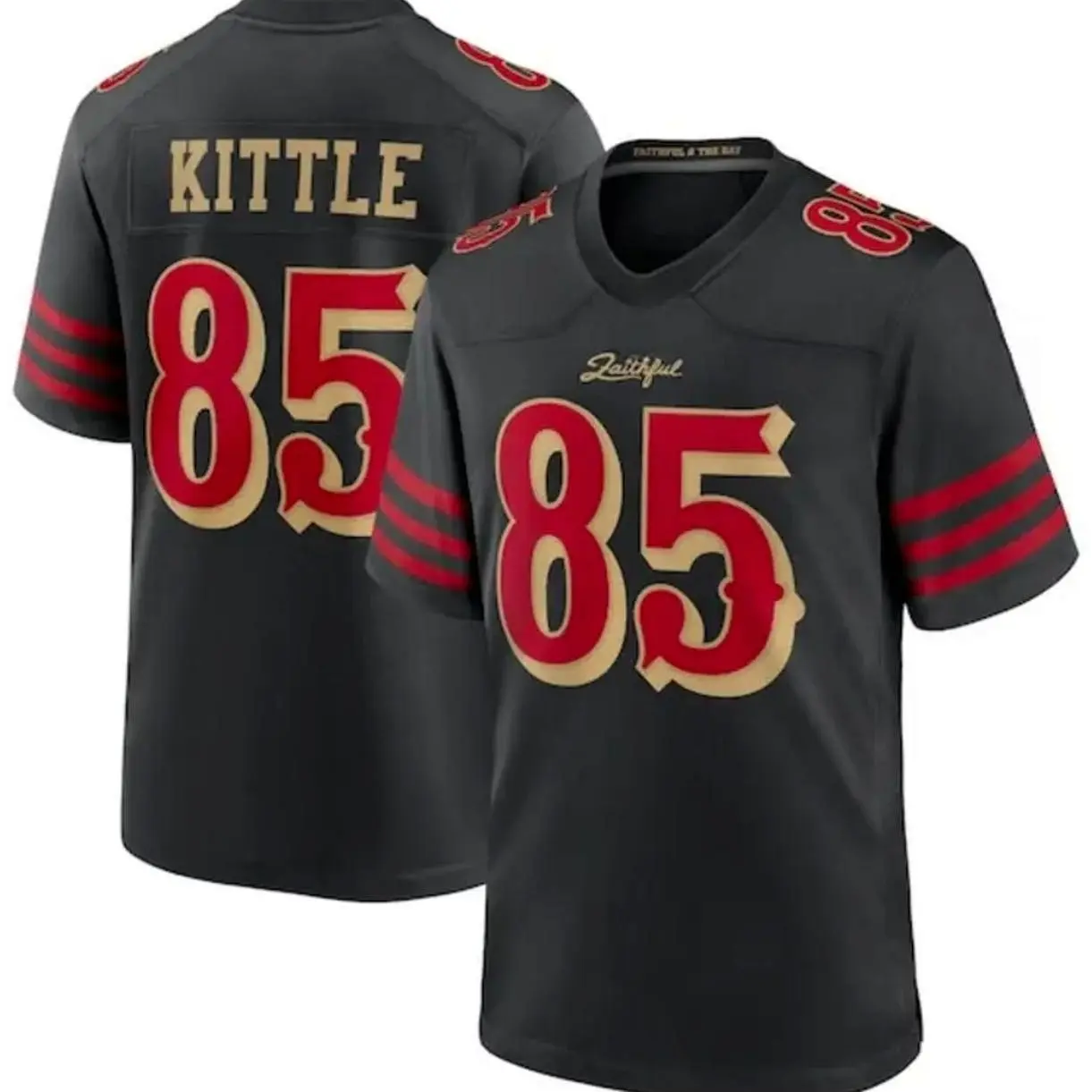 Men's Sport Activewear Kittle #85 Jersey Shirt, America Football Jersey, Sport Clothing, Football Uniform, Jersey For Football Fans, Gift for him
