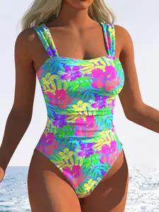 Women's Fashion One-Piece Swimsuit, Stylish Bathing Suit for Summer, Comfortable and Trendy Swimwear for Women, Perfect for Beach and Pool