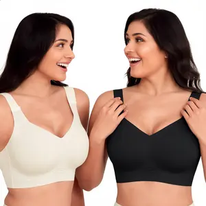 livedeer Women Jelly Bras Wirefree Full Coverage No Underwire Everyday Bras Comfortable Wireless Padded Tshirt Bra Womenswear Bridal Womenswear