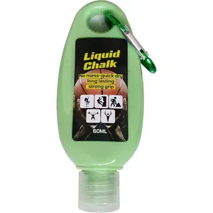 2oz(60ml) Liquid Chalk, Mess Free Gym Chalk for Weightlifting, Gymnastics, Rock Climbing, Dancing, and Lifting.  Resistant and Long Lasting for Stronger Hand Grip