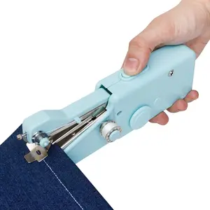 Sewing Machine for Beginners Black Hand Held Sewing Machines Kit for Adults Kids Boys 8-12 Mini Samll Included Mannual and Accessories Sewing Hem and Quick Stitching